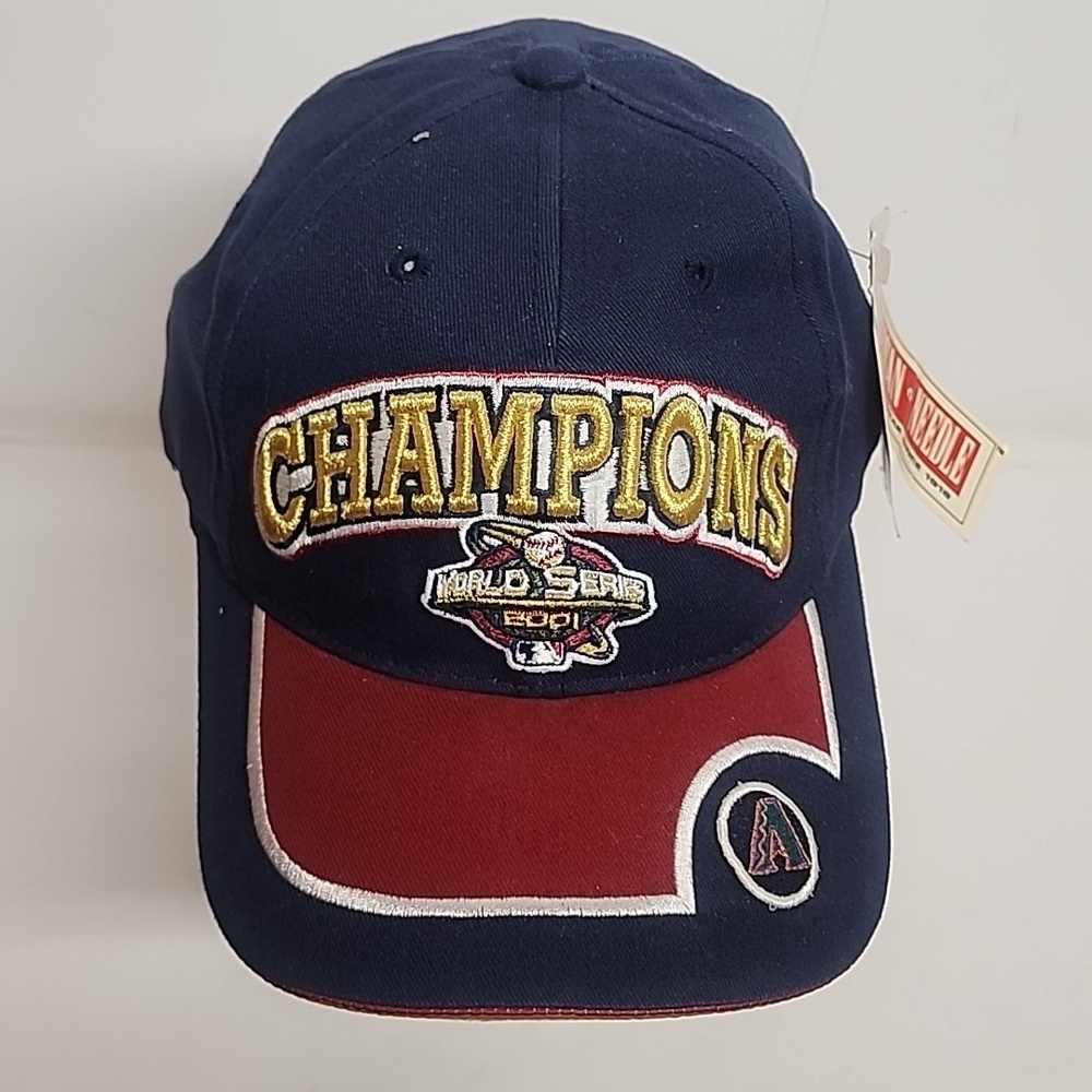 2001 Arizona Diamondbacks Champions Embroidered World Series Baseball Cap NWT